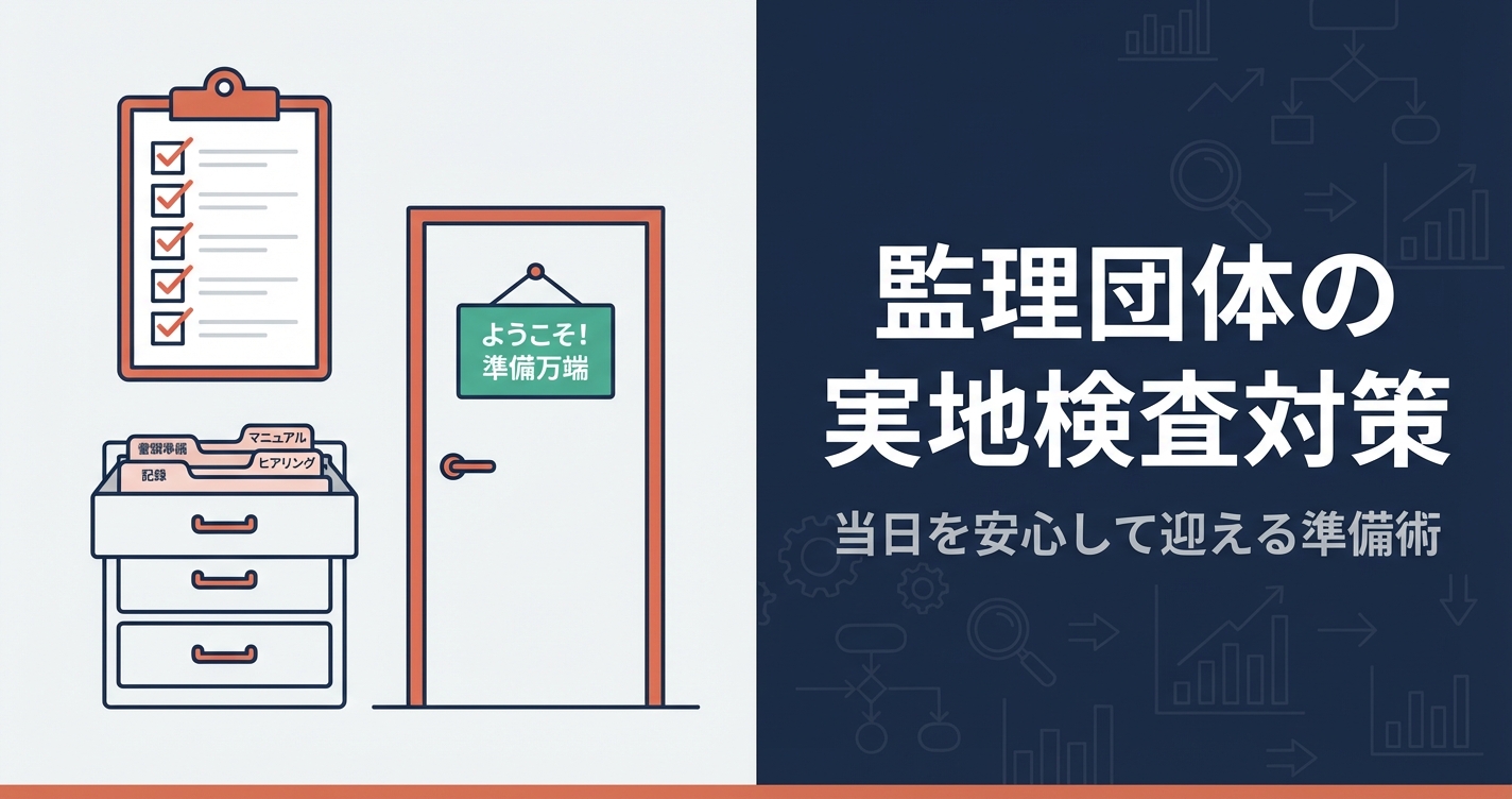 監理団体の実地検査対策｜OTITから指摘されやすい5項目と事前準備チェックリスト
